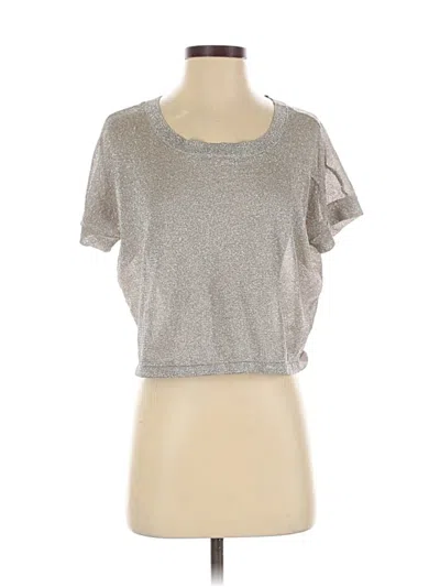 Pre-owned Express Cardigan Sweater In Silver