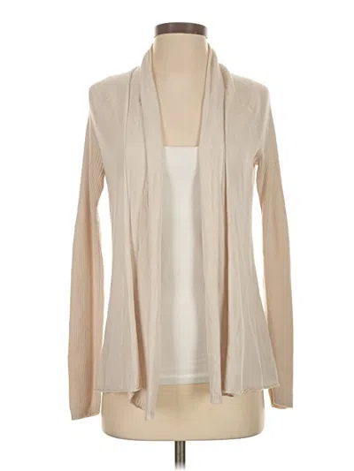 Pre-owned Express Cardigan Sweater In Tan
