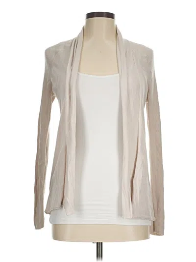 Pre-owned Express Cardigan Sweater In Tan