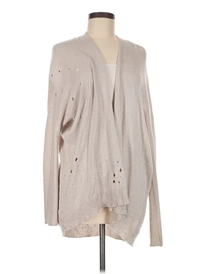 Pre-owned Express Cardigan Sweater In Tan