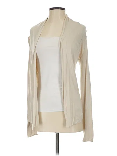 Pre-owned Express Cardigan Sweater In White