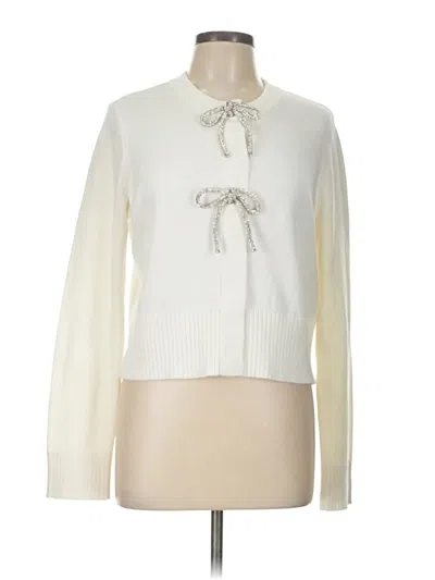 Express Cardigan Sweater In White