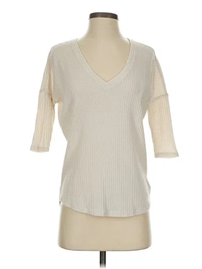 Pre-owned Express Cardigan Sweater In White