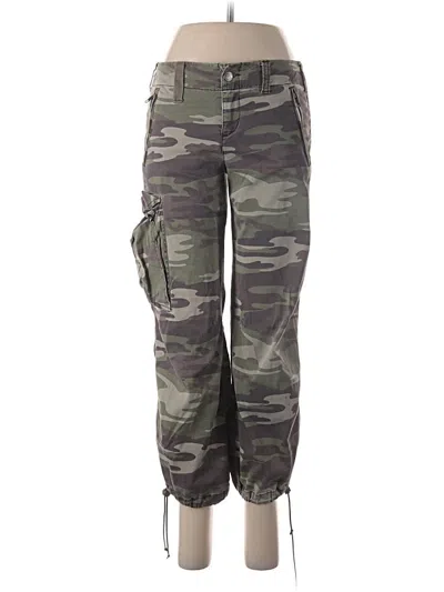 Pre-owned Express Cargo Pants In Green