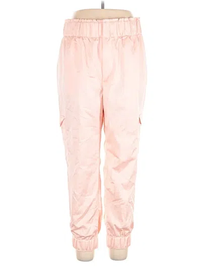 Pre-owned Express Cargo Pants In Pink