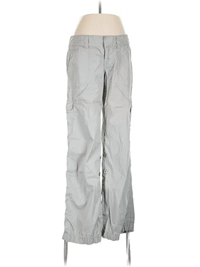 Pre-owned Express Cargo Pants In Silver