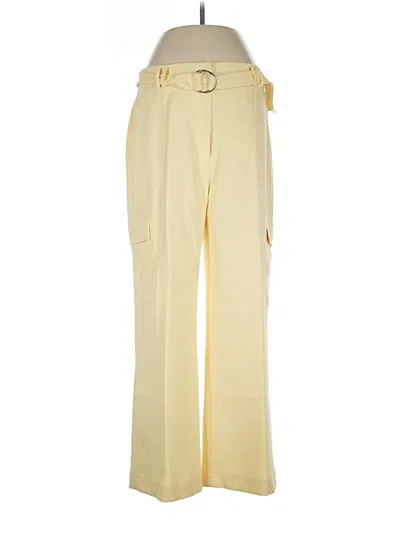 Pre-owned Express Cargo Pants In Yellow