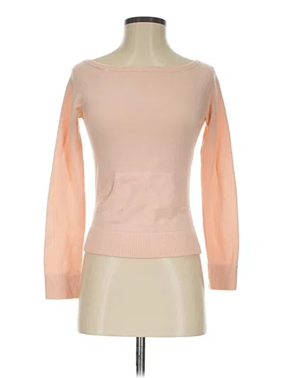 Pre-owned Express Cashmere Pullover Sweater In Tan