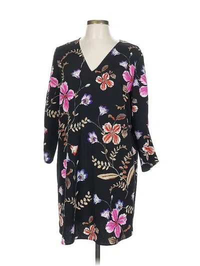 Pre-owned Express Casual Dress In Black