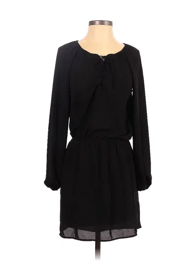 Pre-owned Express Casual Dress In Black