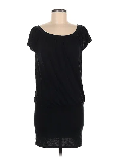 Pre-owned Express Casual Dress In Black