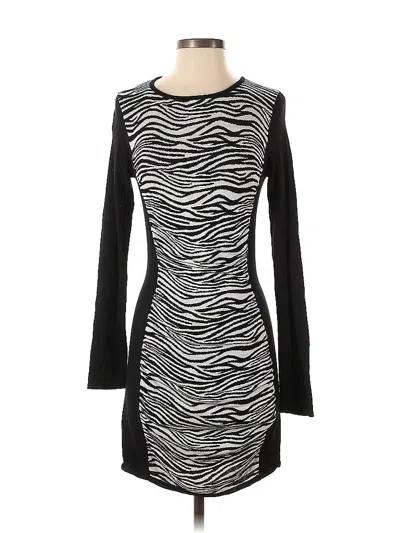 Pre-owned Express Casual Dress In Black