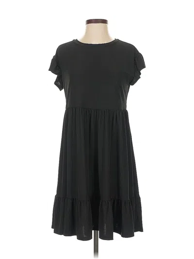 Pre-owned Express Casual Dress In Black