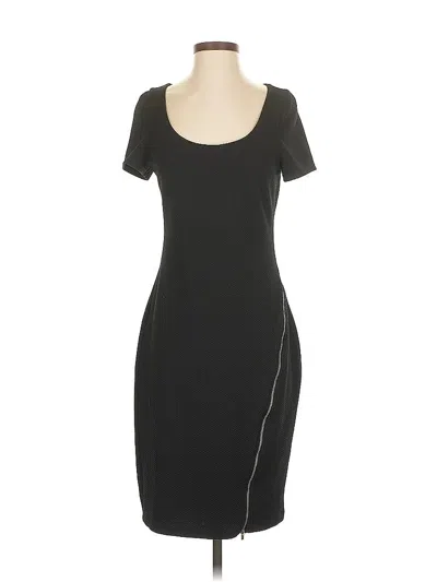 Pre-owned Express Casual Dress In Black
