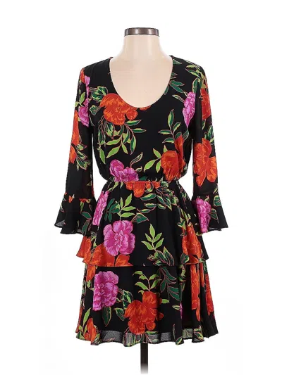 Pre-owned Express Casual Dress In Black