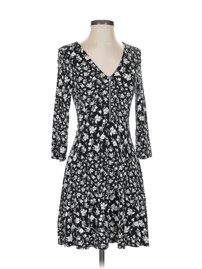 Pre-owned Express Casual Dress In Black