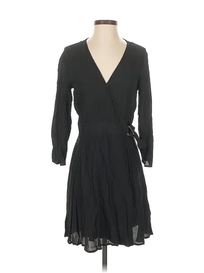 Pre-owned Express Casual Dress In Black