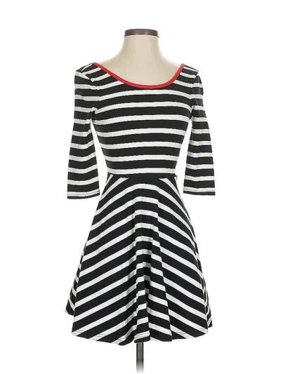 Pre-owned Express Casual Dress In Black