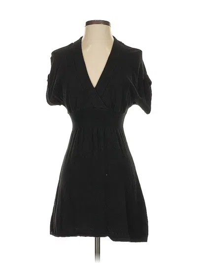 Pre-owned Express Casual Dress In Black