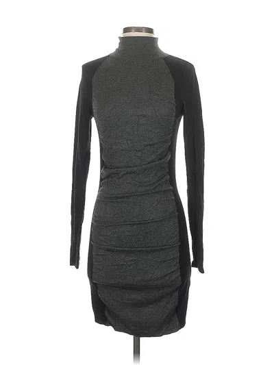 Pre-owned Express Casual Dress In Black