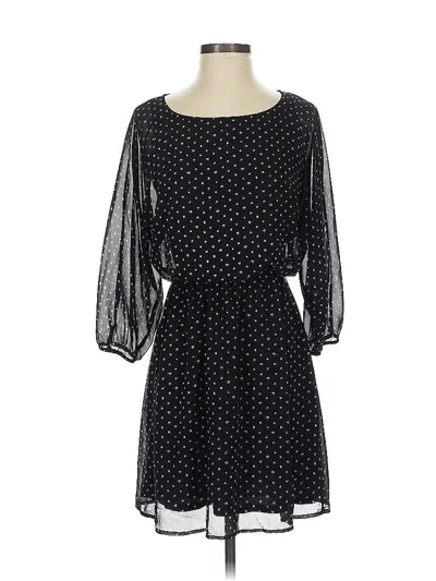 Pre-owned Express Casual Dress In Black
