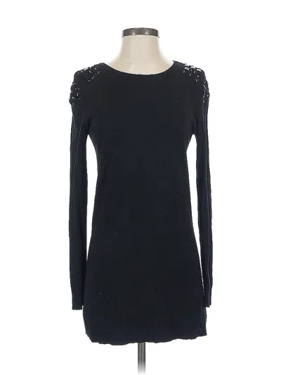 Pre-owned Express Casual Dress In Black