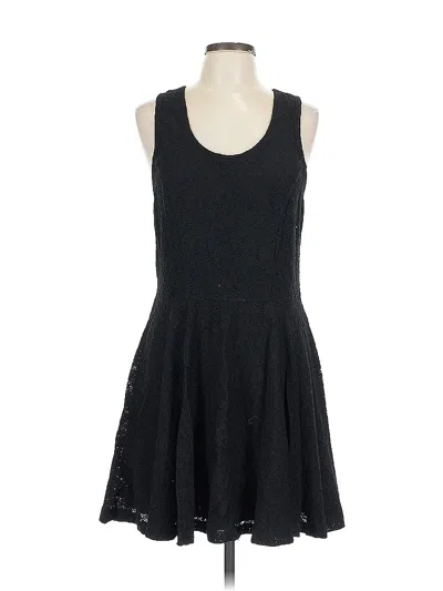 Pre-owned Express Casual Dress In Black