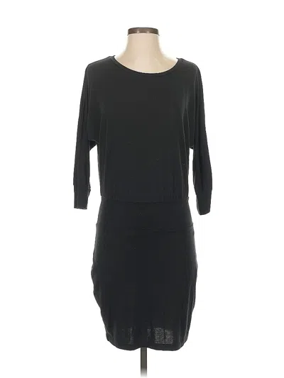 Pre-owned Express Casual Dress In Black