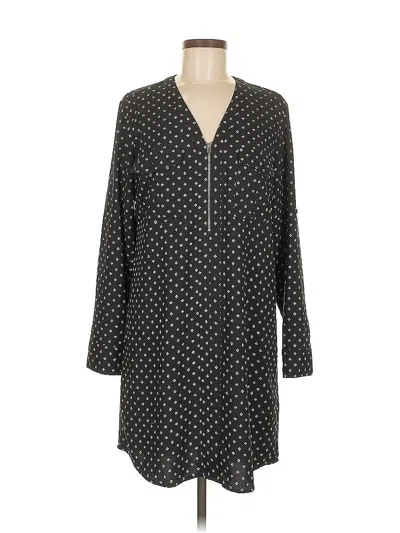 Pre-owned Express Casual Dress In Black