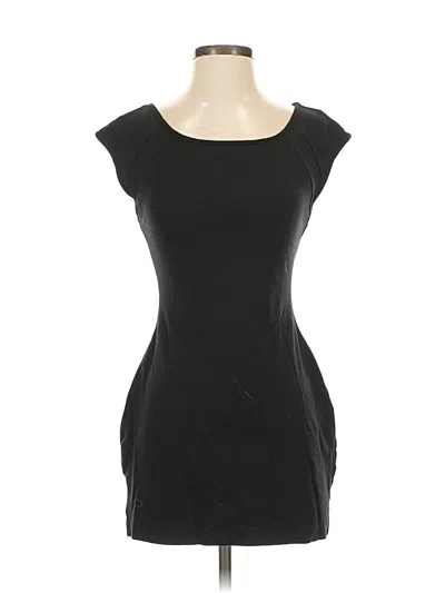 Pre-owned Express Casual Dress In Black