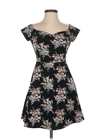 Pre-owned Express Casual Dress In Black