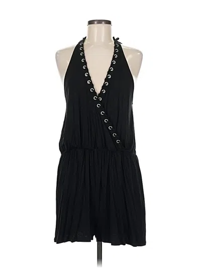 Pre-owned Express Casual Dress In Black