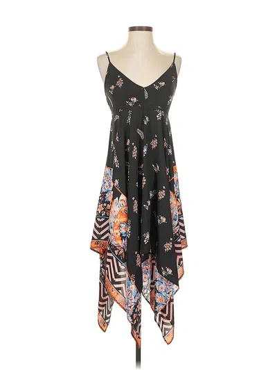 Pre-owned Express Casual Dress In Black