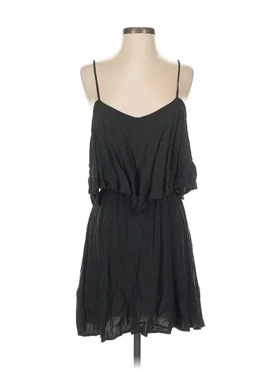 Pre-owned Express Casual Dress In Black