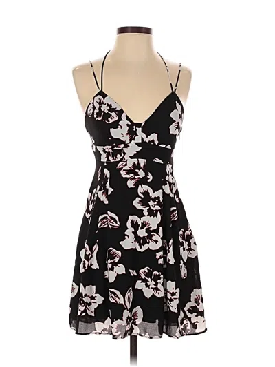 Pre-owned Express Casual Dress In Black