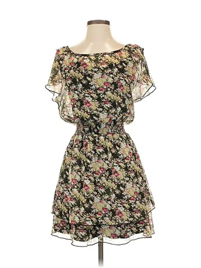 Pre-owned Express Casual Dress In Black