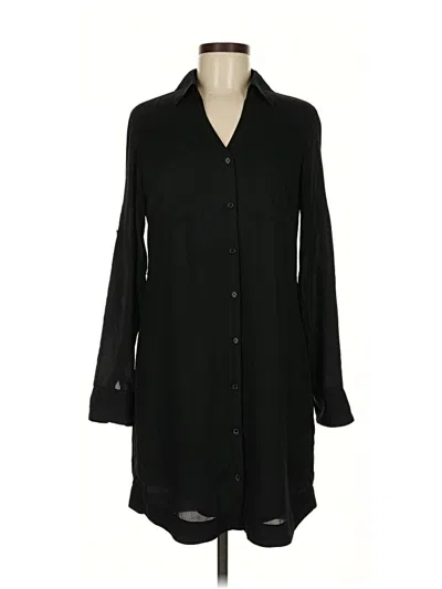 Pre-owned Express Casual Dress In Black