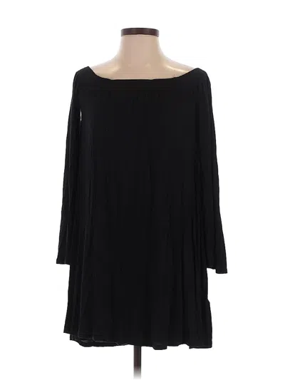 Pre-owned Express Casual Dress In Black