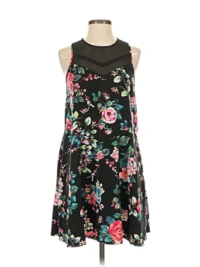 Pre-owned Express Casual Dress In Black