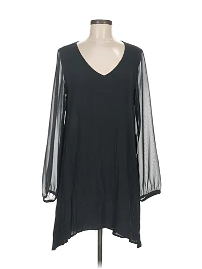 Pre-owned Express Casual Dress In Black