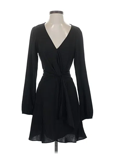 Pre-owned Express Casual Dress In Black