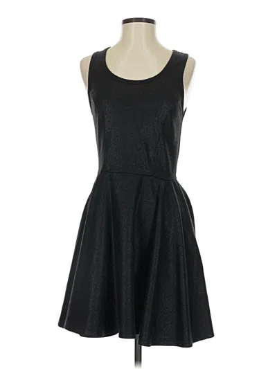 Pre-owned Express Casual Dress In Black