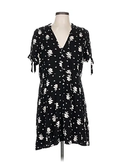 Pre-owned Express Casual Dress In Black