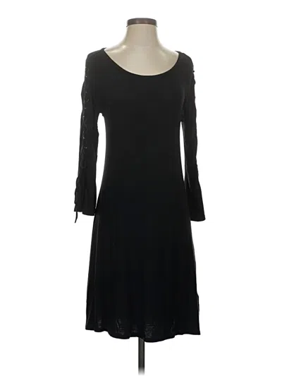 Pre-owned Express Casual Dress In Black