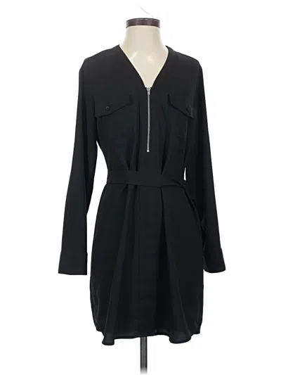 Pre-owned Express Casual Dress In Black