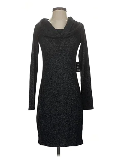 Pre-owned Express Casual Dress In Black
