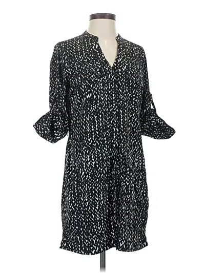Pre-owned Express Casual Dress In Black