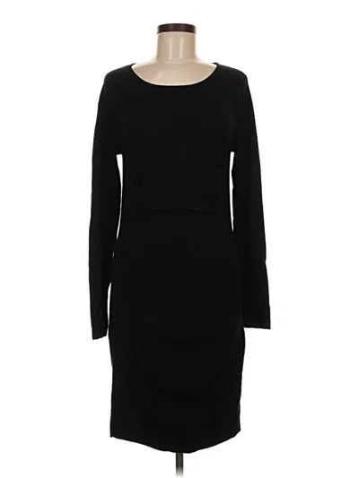 Pre-owned Express Casual Dress In Black
