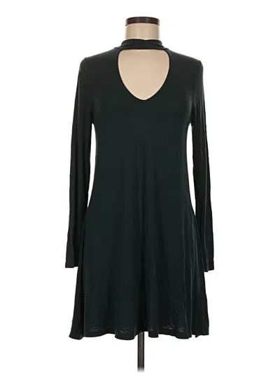 Pre-owned Express Casual Dress In Black