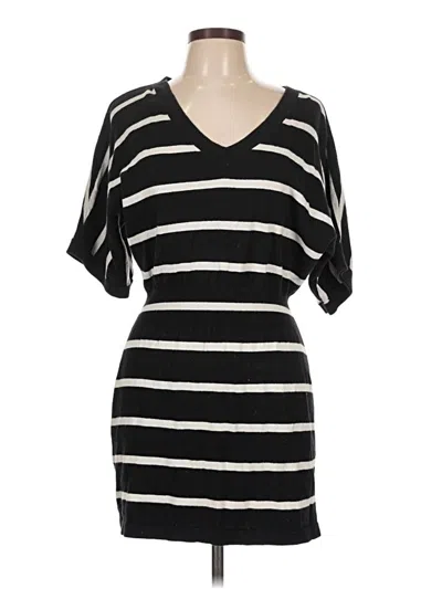 Pre-owned Express Casual Dress In Black